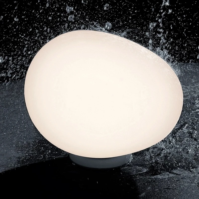 Italian Designer Table Lamp Geometric Glass Spherical Desk Lamp Nordic Living Room Bedroom Bedside Lights Decorative Lamp