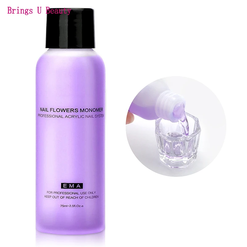 

Жидкий мономер для наращивания ногтей, 40/75/120 мл