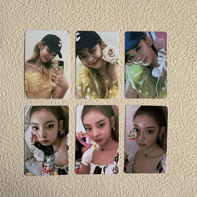 Фотооткрытки KPOP ITZY 6 шт./компл. новый альбом CRAZY IN LOVE самодельные ломо-карты HD