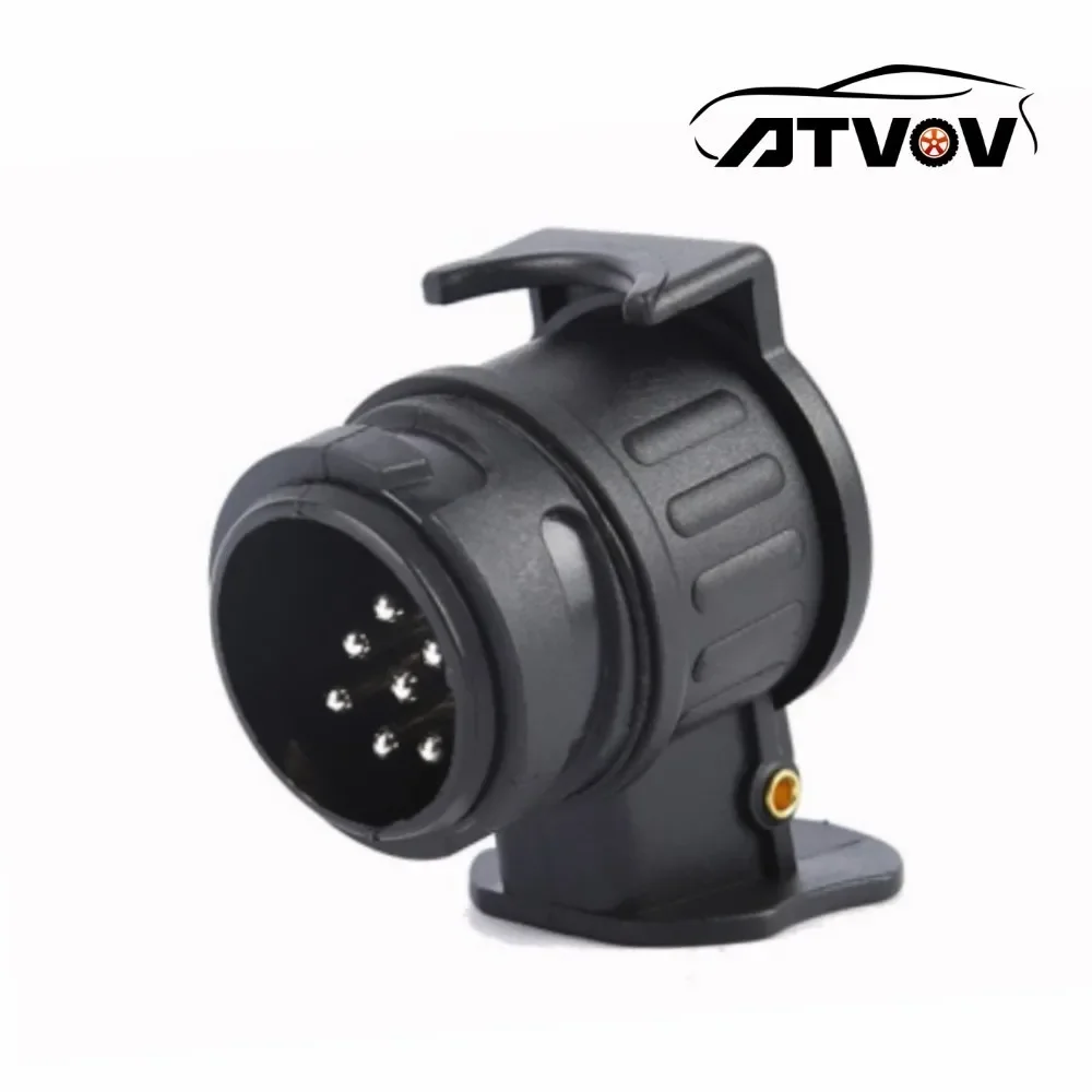 Адаптер ATVOV с 13 на 7 контактов для прицепа штепсельная вилка разъем 12 В