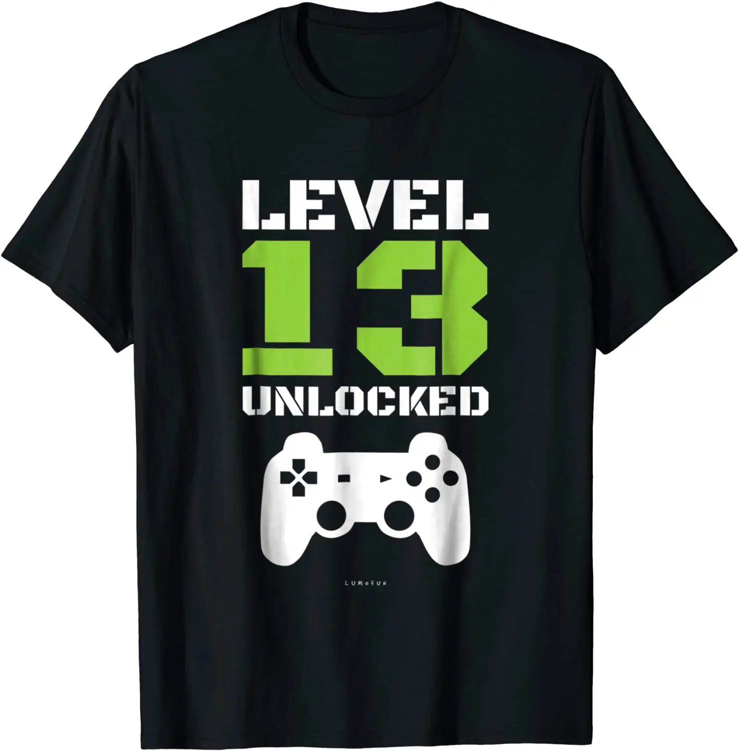 

Разблокированная футболка уровня 13, Мужская футболка для геймеров на день рождения, популярный топ в стиле хип-хоп, летняя футболка, повседневные хлопковые футболки большого размера