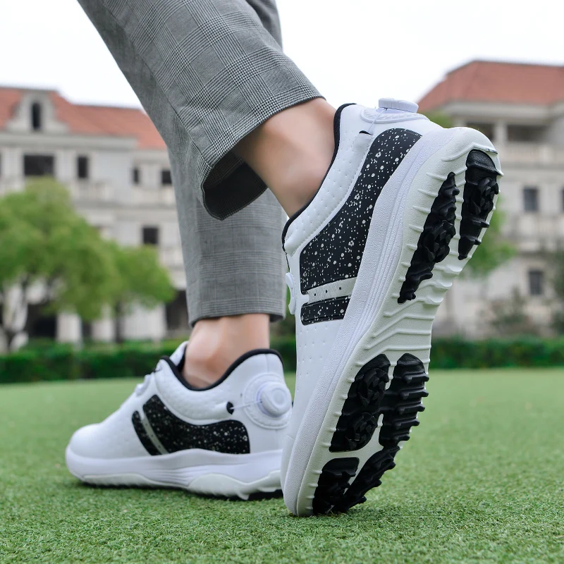 Unisex Golf Ball Men's Professional Comfortable Golf Training Shoes Size 36-46 Grass Walking Shoes Men's Nail Free Golf Sneakers