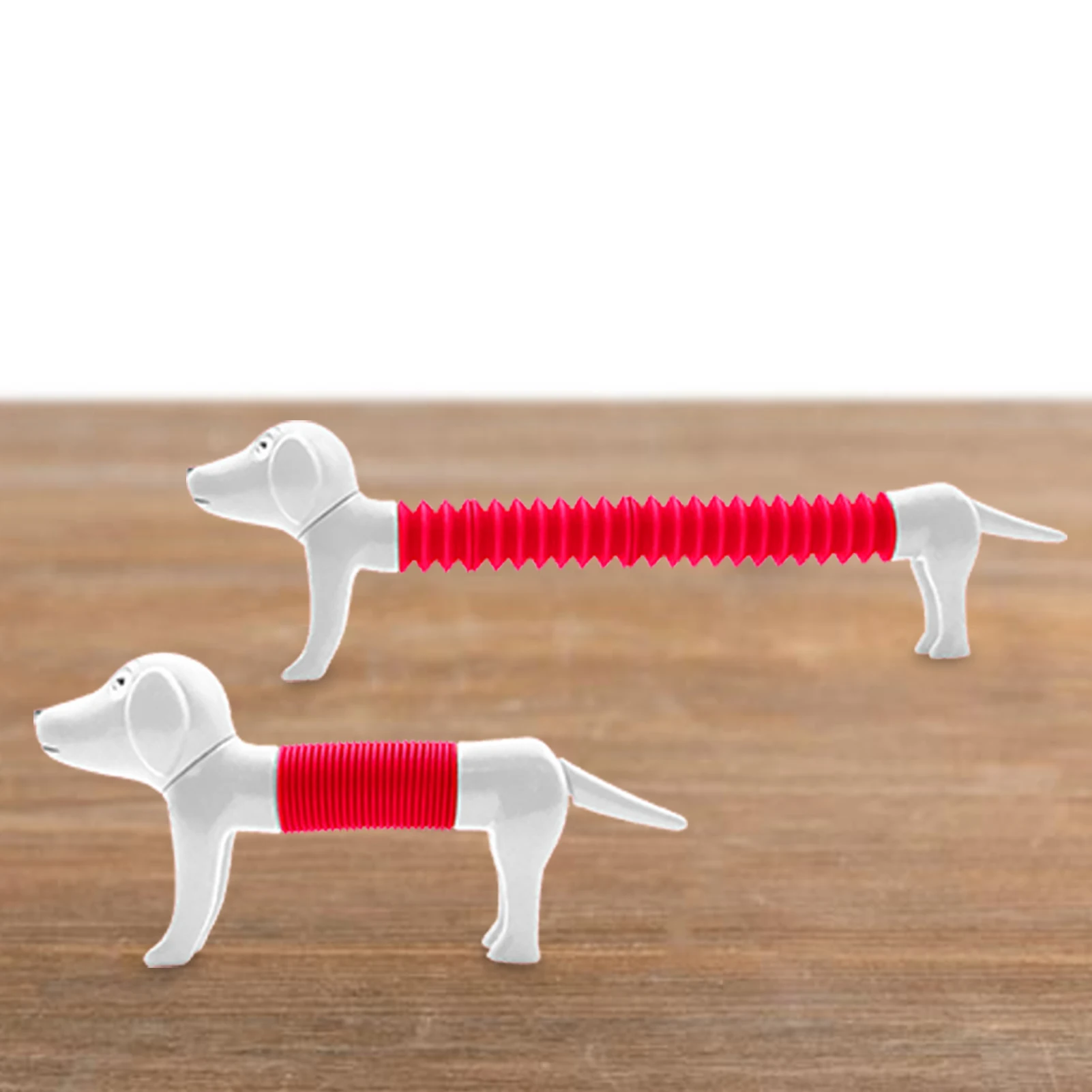 

Spring Dog Toys Tube Sensory Toy Up Toys In Dog Shape Stress Anxiety Relief Suitable Kids & Adults Educational Toys