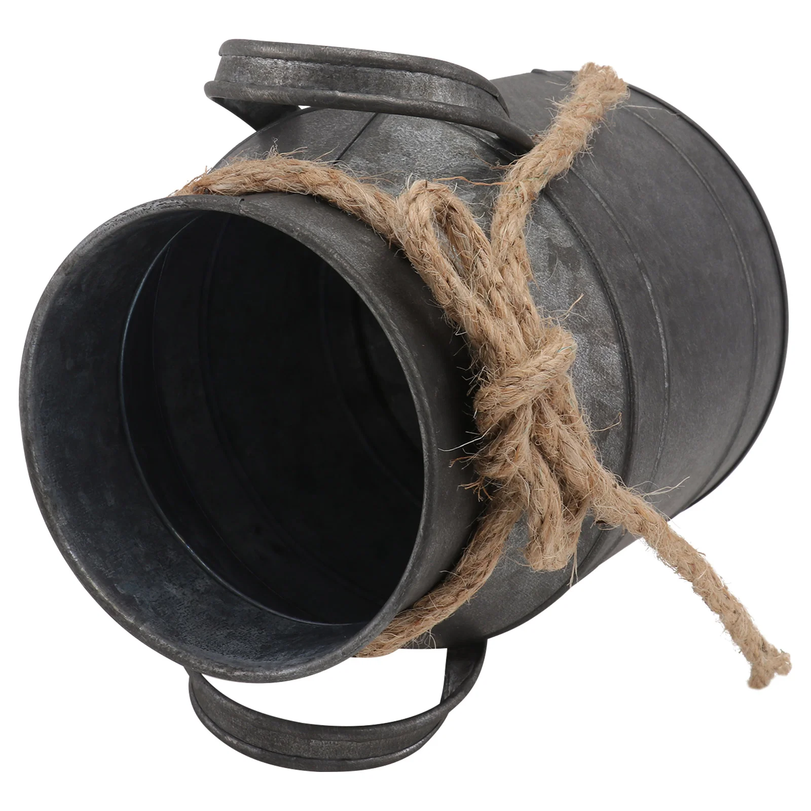 

Flower Pot Bucket Rustic Wedding Decorations Vase Ornaments White Pots Indoor Decorate