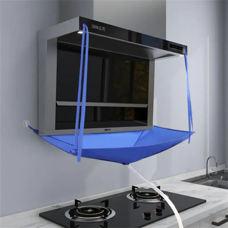 

Hood Cleaning Kit Prevent Oil Pollution Cleaning Tools Waterproof Design 83g Hood Cleaning Cover For Cooker Hood Waterproof Bag