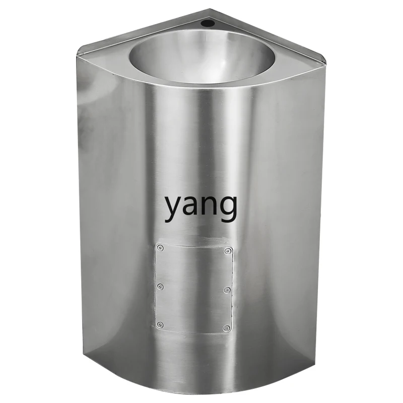 YJQ треугольная столешница из нержавеющей стали для умывальника дома от пола до