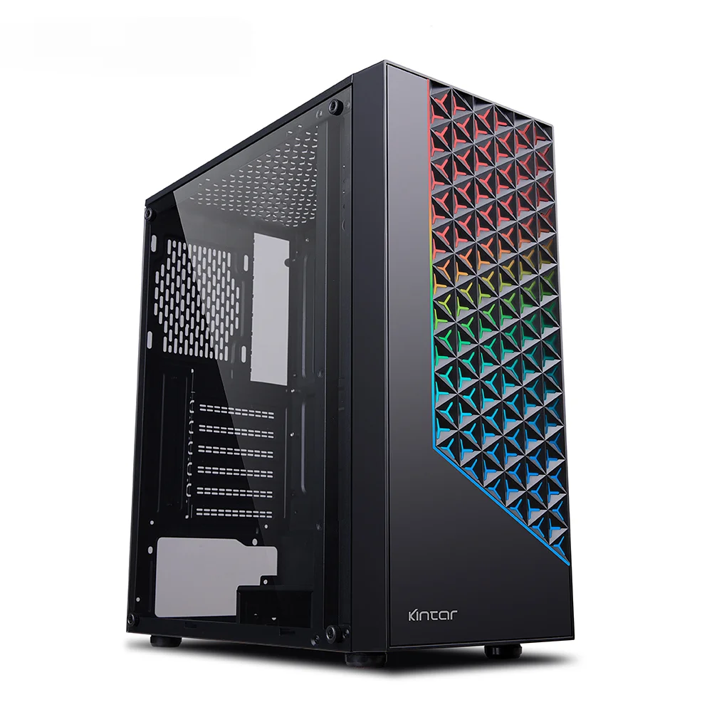 Новая модель аккумулятор для компьютера с закаленным стеклом игровой компьютер