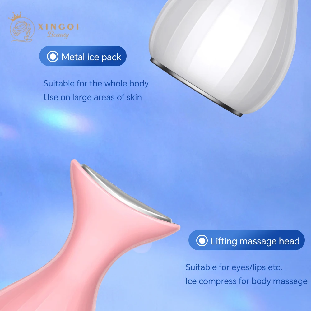 ABS plus металлический холодный молоток без батареи массажный ролик для охлаждения