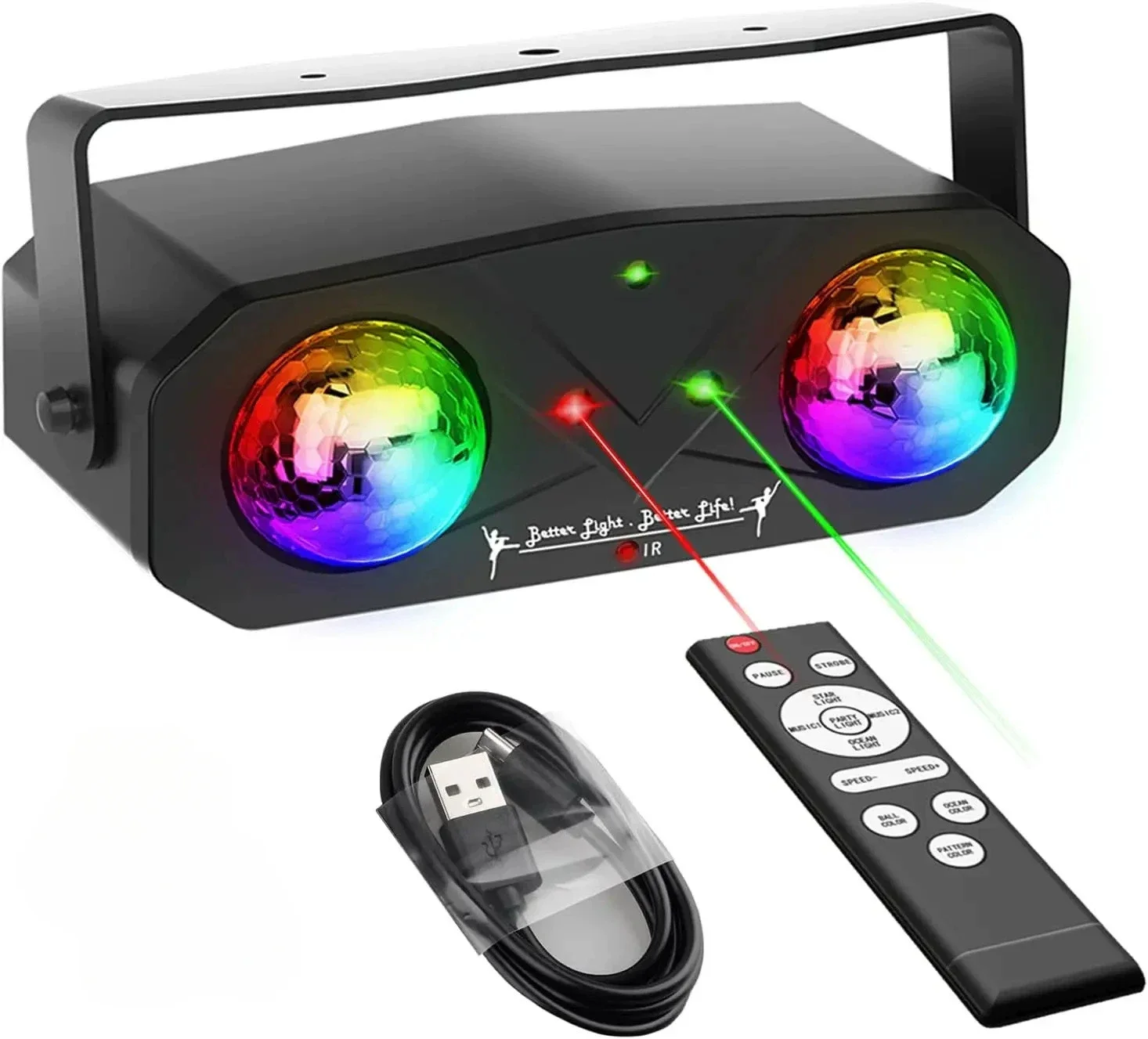 

Диско-шар XIWANGFIRE RGB