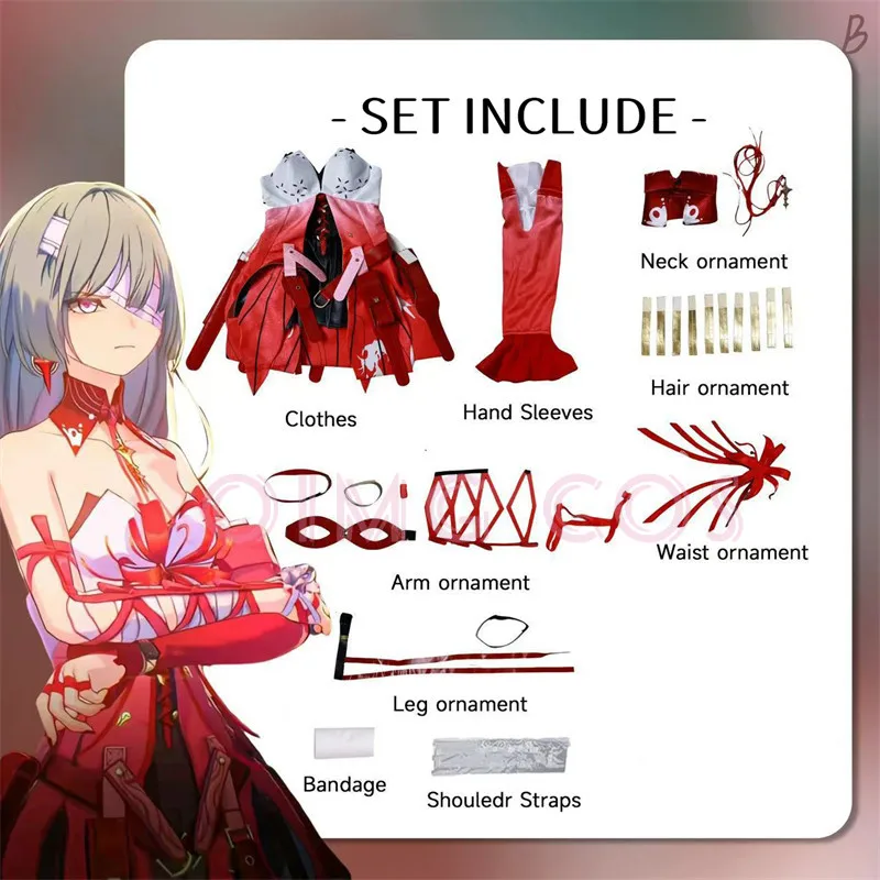 Женский костюм для косплея Wuthering Waves Phrolova