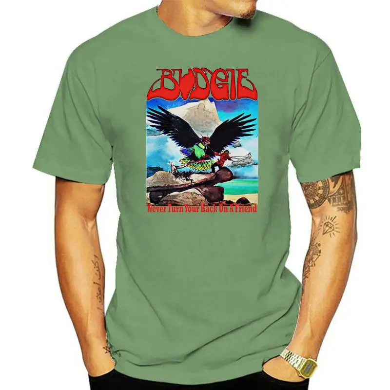 

Budgie Never Turn Your Back On A Friend Cool Unisex T Shirt B389 Free Style Tee Shirt