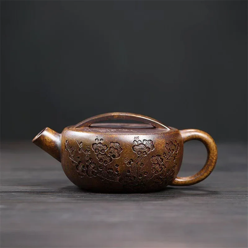 

Ручной чайник из фиолетовой глины Zisha 200 мл