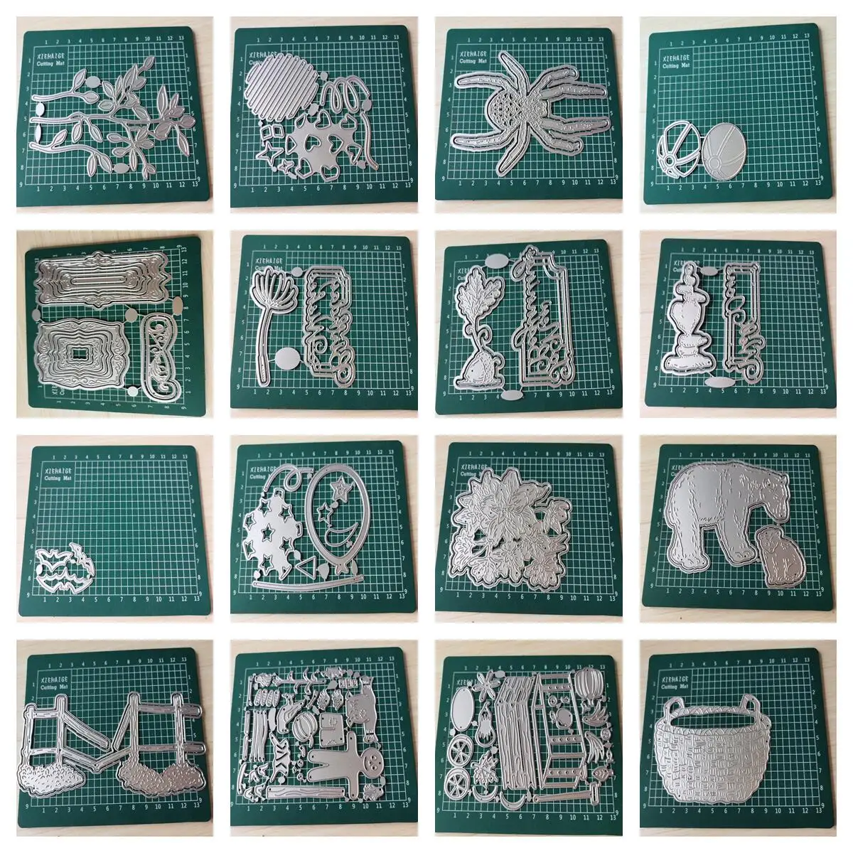 

2$ Store New Metal Cutting Dies Scrapbook Embossed Make Paper Card Album Diy Craft Template Decoration Cut Die 2022 Arrival