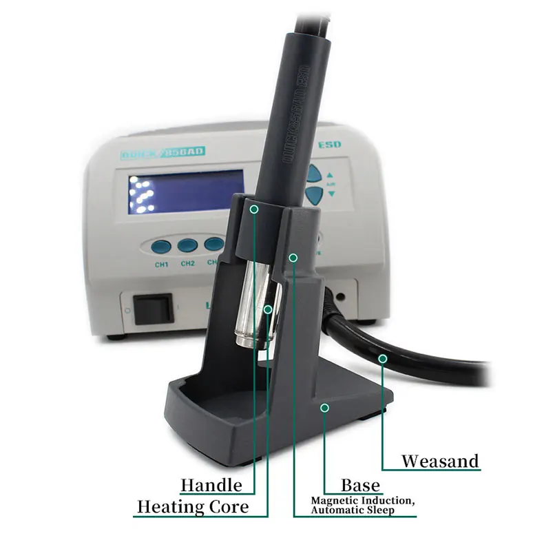 Паяльная станция QUICK 856AD 1300/220 В 110 Вт