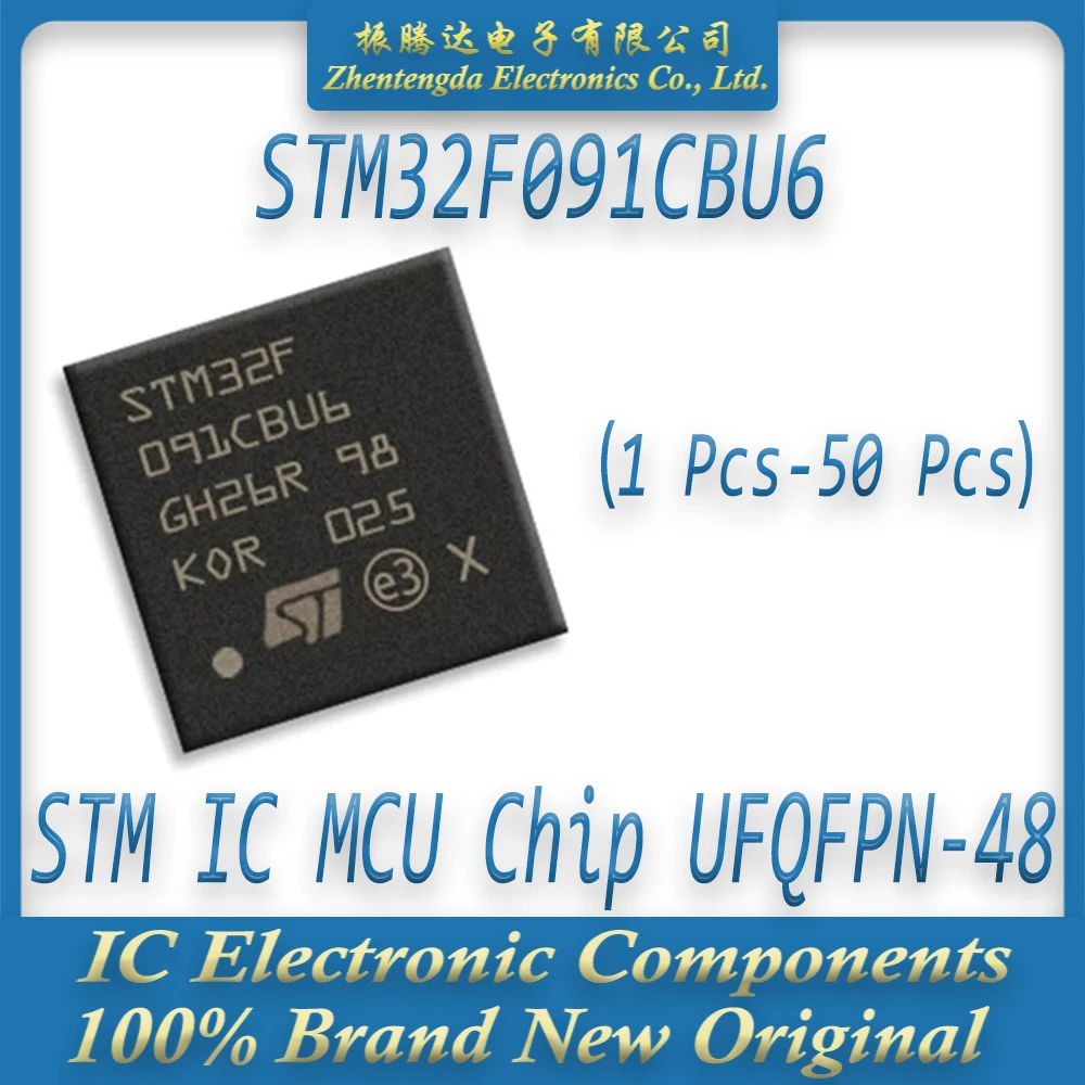 STM32F091 STM32F091CBU6 STM32F091CB STM32F091C STM32F STM32 STM IC MCU Chip UFQFPN-48