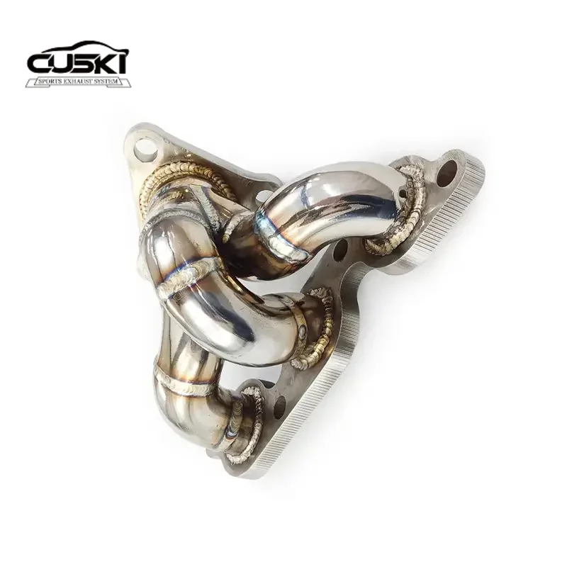 Pertains to intelligent fortwe COUPE 451 2007-2015 Спортивный выпускной коллектор 304 SUS Фитинги для