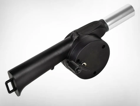 

Practical dial barbecue fan