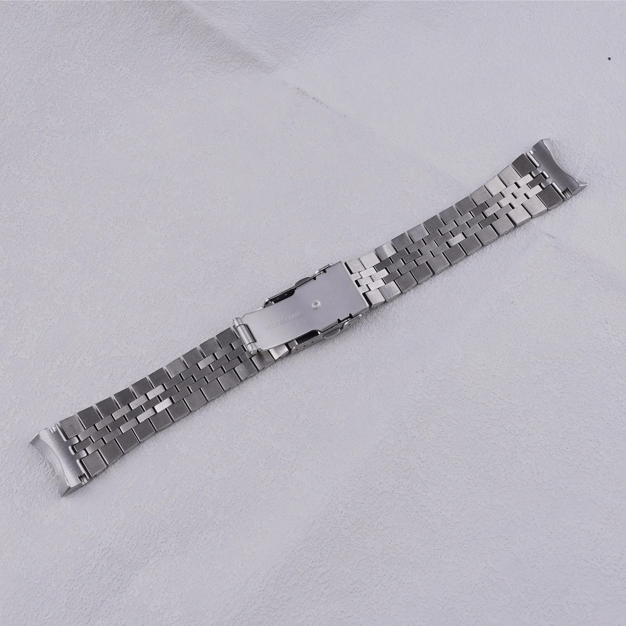 Для Seiko Sea Urchin SNZF13 SNZF15 SNZF17 SNZF19 22 мм твердый изогнутый конец из нержавеющей стали серебряный ремешок для часов браслет от Rolamy (art.: 3920cf3afddf8) - 3920cf3afddf8