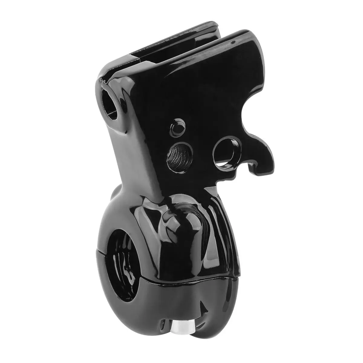 

Black/Chrome Clutch Lever Mount Bracket Perch For Harley Touring Sportster 1200 883 Custom Softail Fat Bob Dyna Super Gli