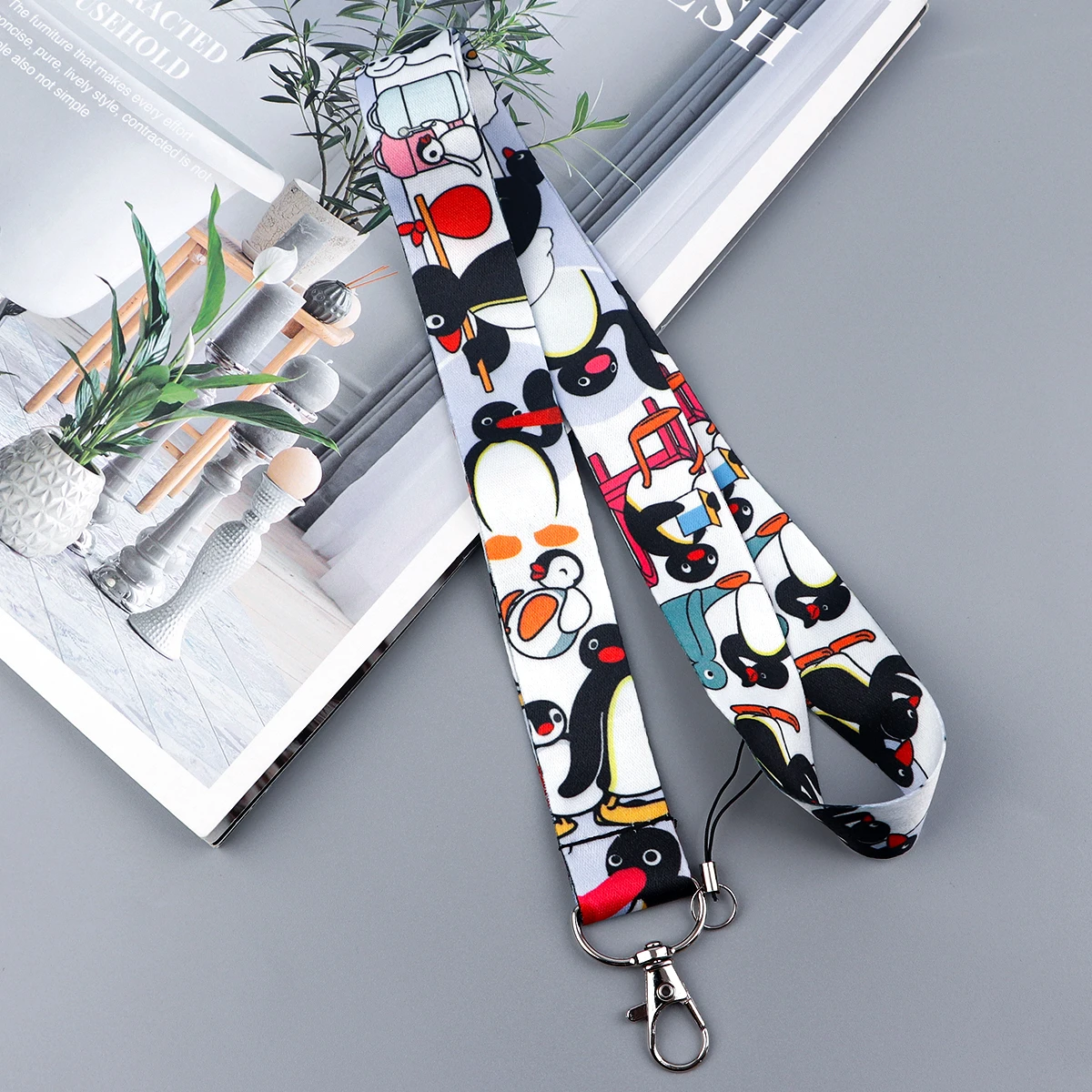 Брелок для ключей в виде пингвина