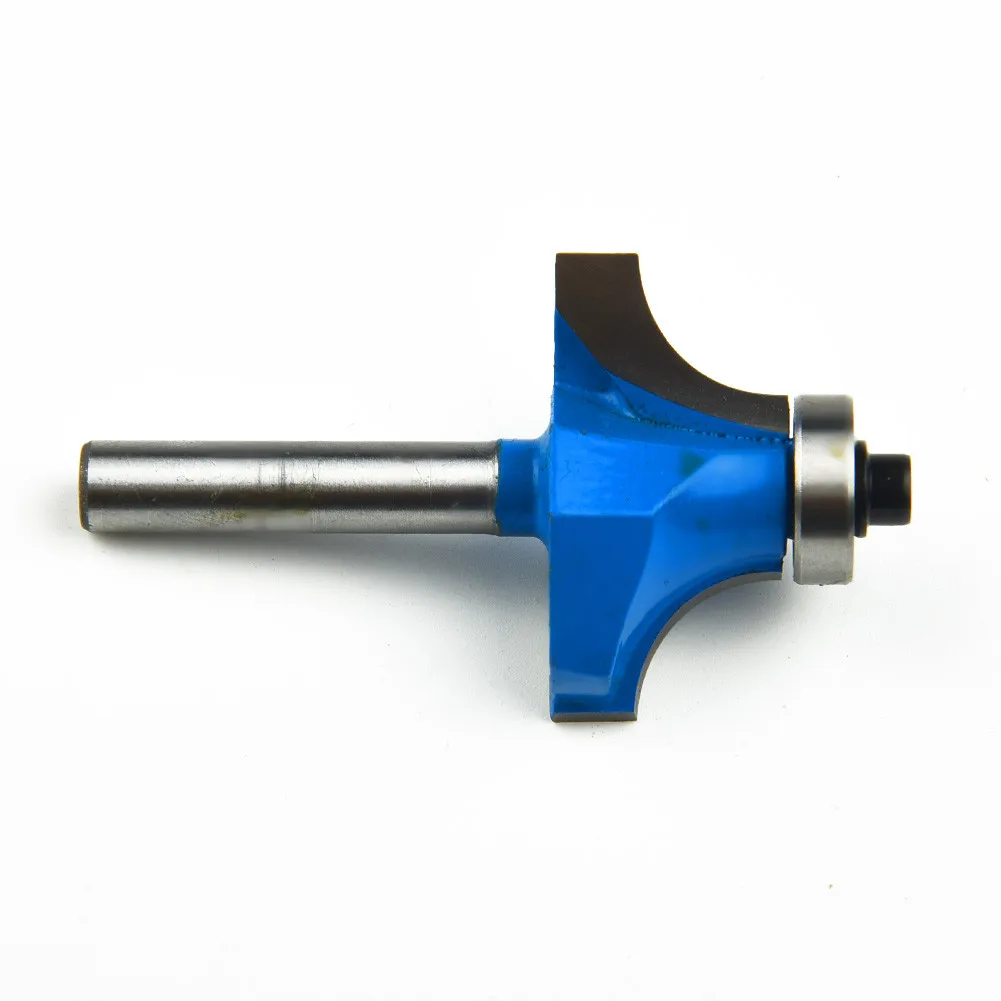 

1/4\" Shank 3/4\" Radius Round Over Router Bit Woodworking Milling Cutter Tool Carbon Steel Drilling Milling Tool