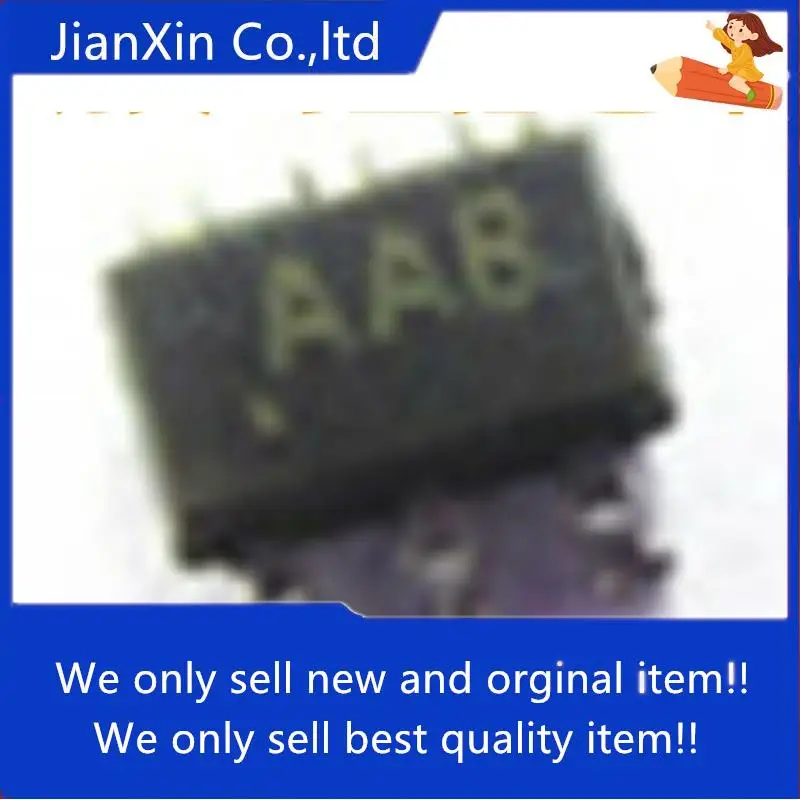 

10 шт. 100% оригинальный новый MAX4401AXT + T SC70-6 Silkscreen AAB MAX4401AXT