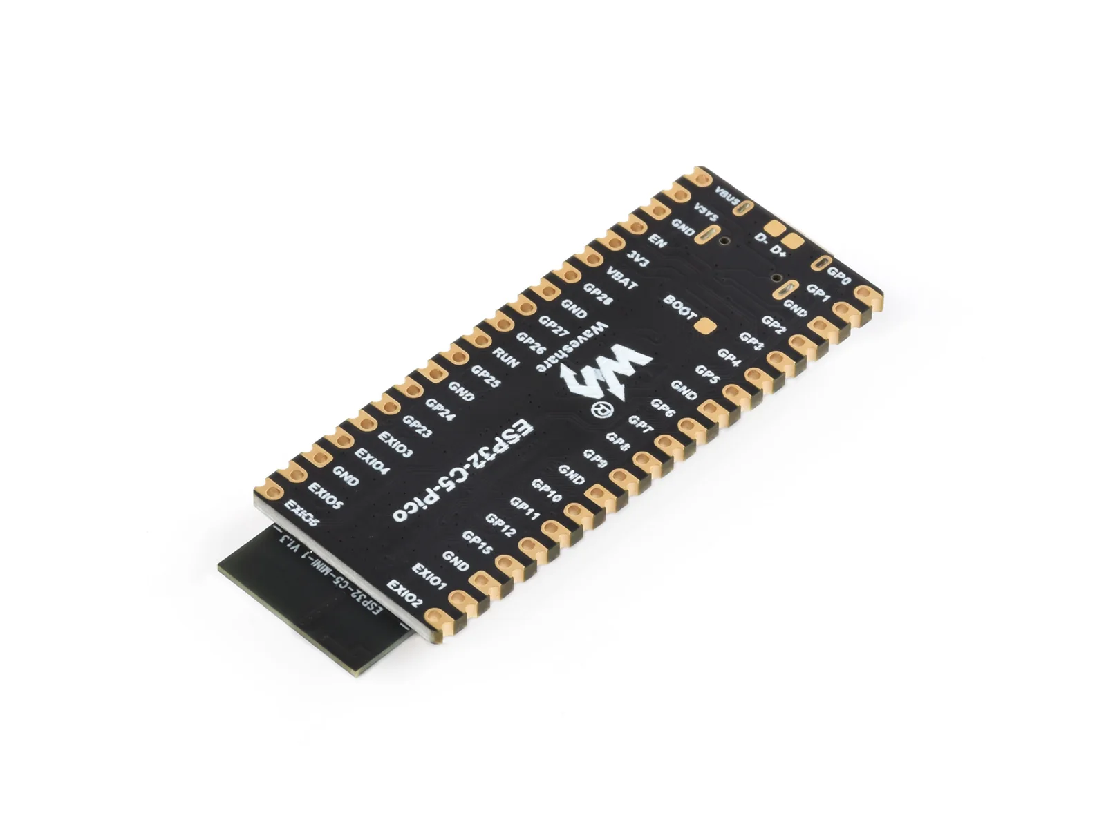 Фото Плата разработки Waveshare ESP32-C5 с двухдиапазонным Wi-Fi 6, одноядерный процессор 240 МГц, встроенный модуль серии ESP32-C5-MINI-1. №5