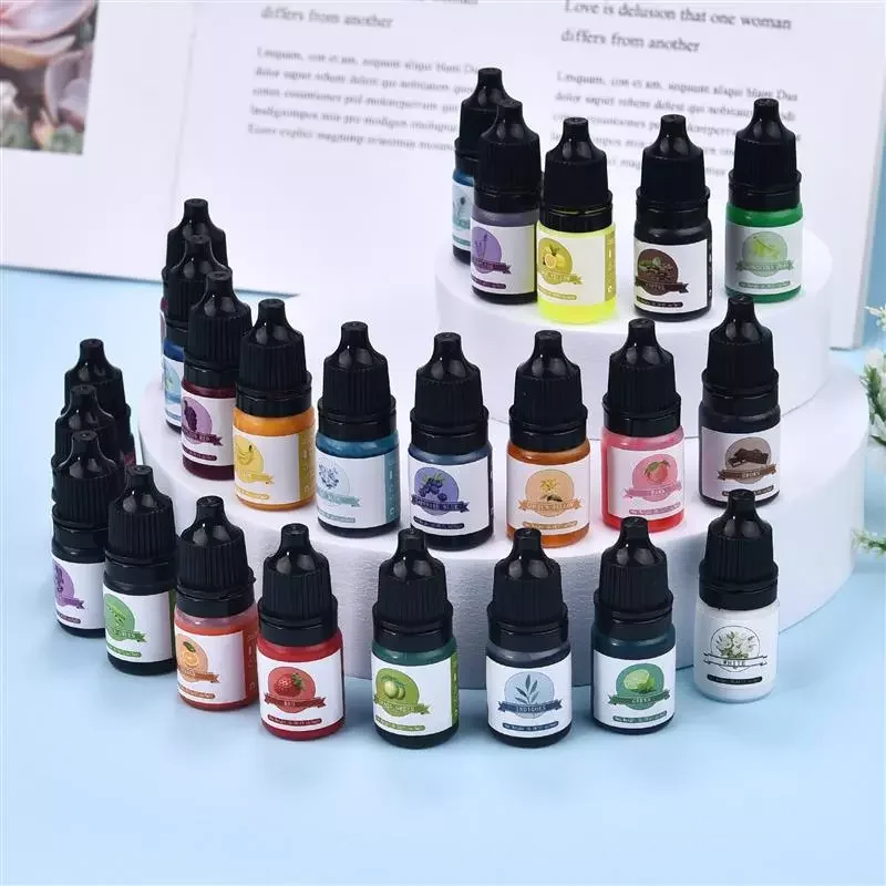 

ColorsEpoxy Pigment 5ml Concentrated Oily Color Pigment Crystal Resin Candle Pigment Dye Colorant Jewelry Making Accessories