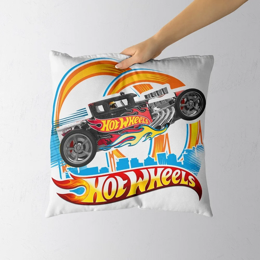 Наволочки Hot Wheels 18x18 дюймов двухсторонние мягкие декоративные подушки для