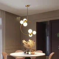 glass spherical ceiling modern european design interior decoration lamps very suitable for bedroom bar or restaurant