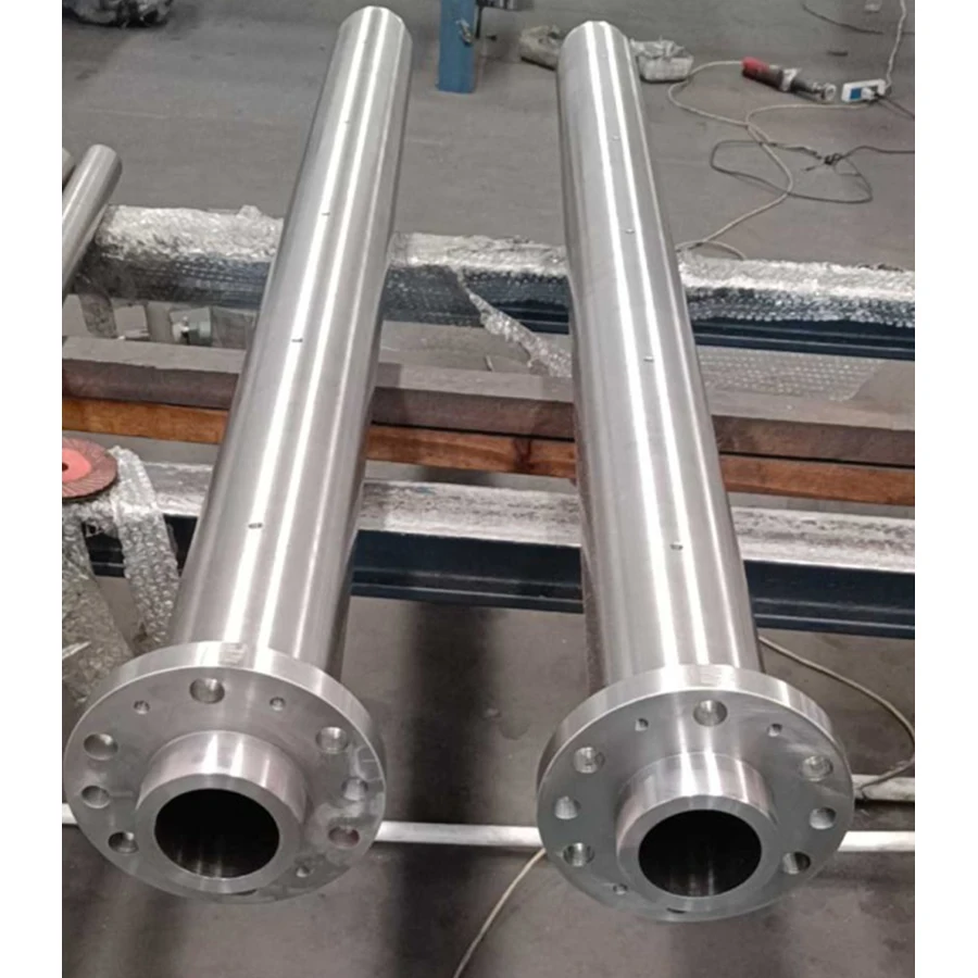 Биметаллический винт и цилиндр для экструдера пластика