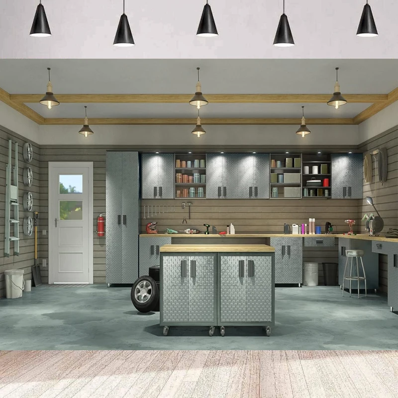 Современный фон для фотосъемки салона гаража инструменты шкафчик оборудования