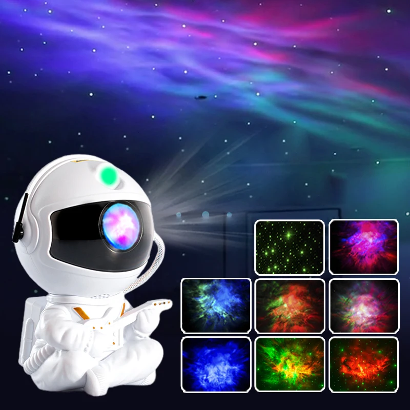 

Astronaut Night Light Projector Starry Sky Galaxy Nebula Colorful Lighting Home Room Decor Decoration Bedroom Decorative 2022