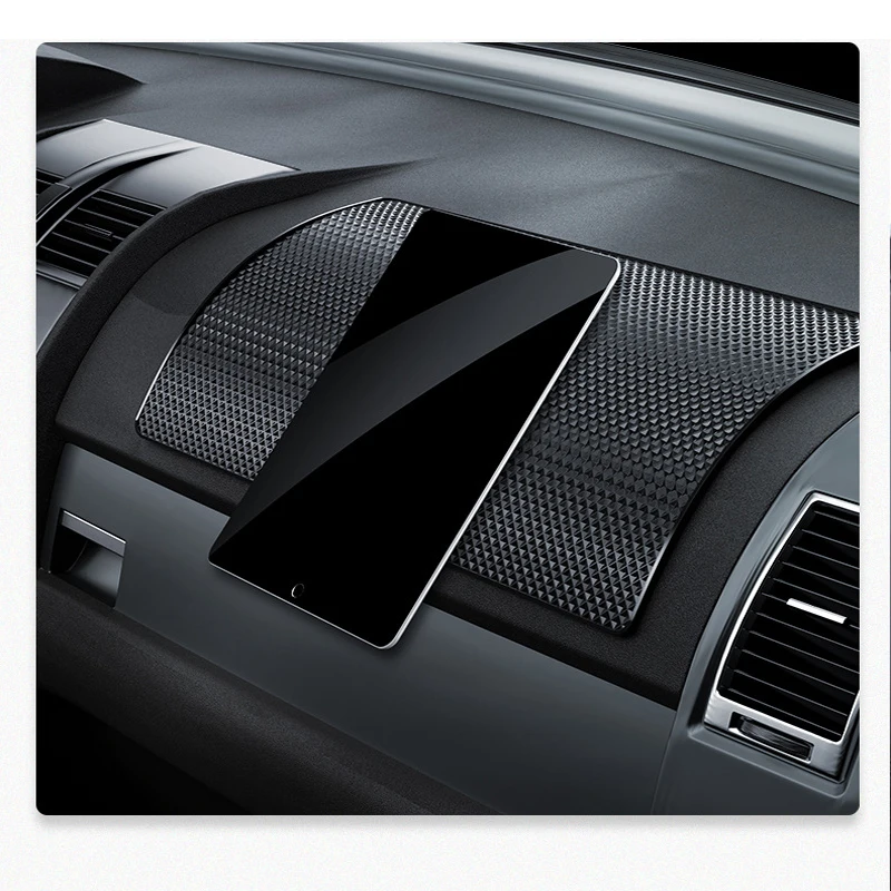 

New Car Dashboard Sticky Anti-Slip PVC Mat Auto Non-Slip Sticky Gel Pad Car Styling Interior for Phone Sunglasses Holder