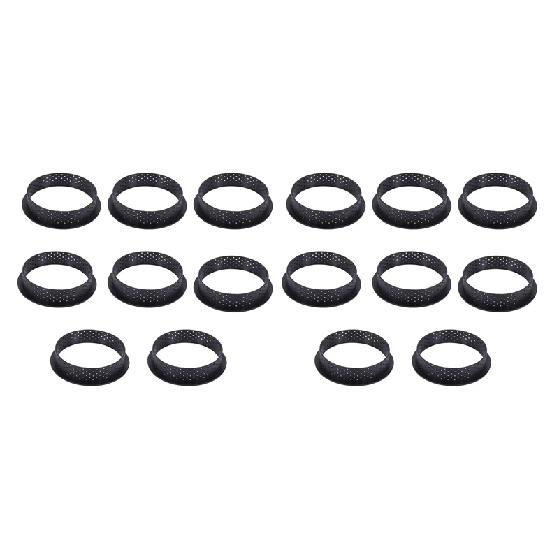 

16 PCS Perforated Cake Pan Cutter Round Shape Foam Circle Ring Decorating