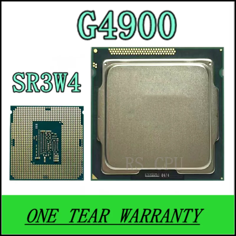 

G4900 SR3W4 3,1 ГГц двухъядерный двухпотоковый 54 Вт ЦПУ процессор LGA 1151