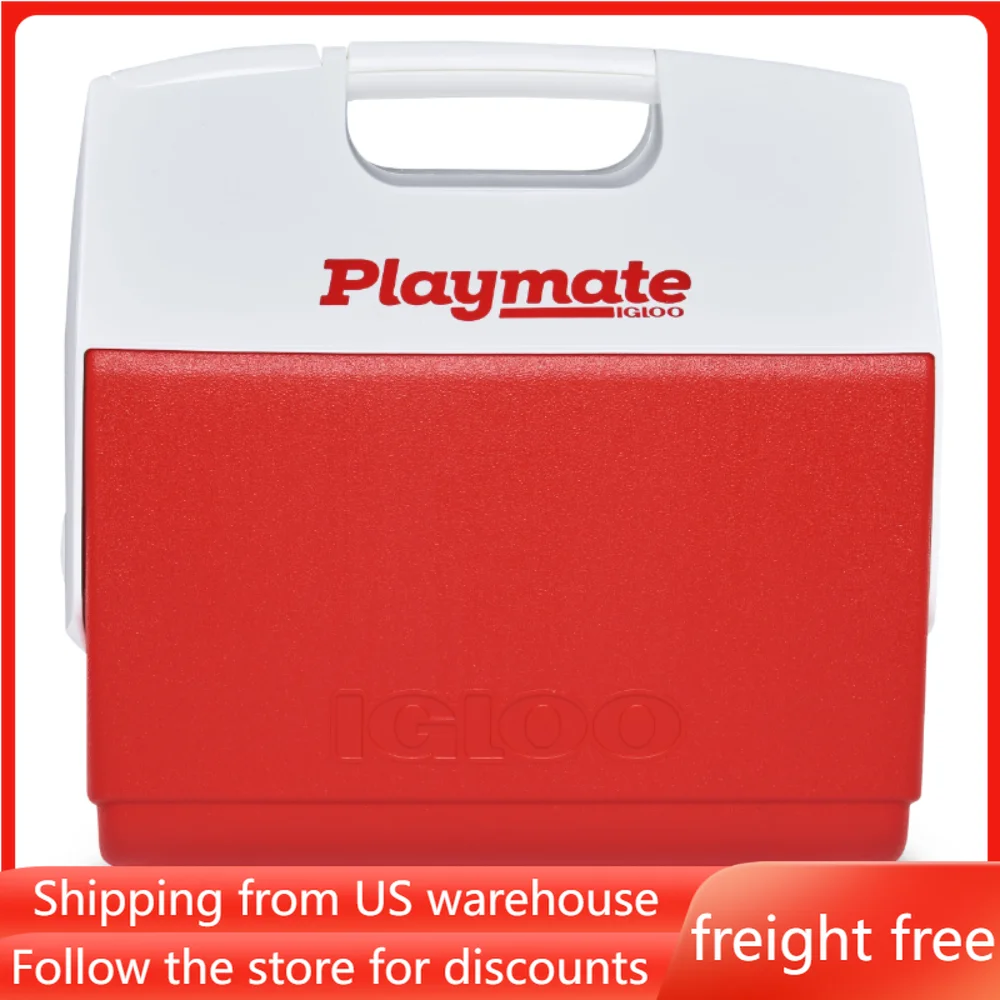 

16 Qt охладитель для льда, красный, Бесплатная доставка, портативный охладитель, коробка для пляжа, кемпинга, товары для готовки, кемпинга