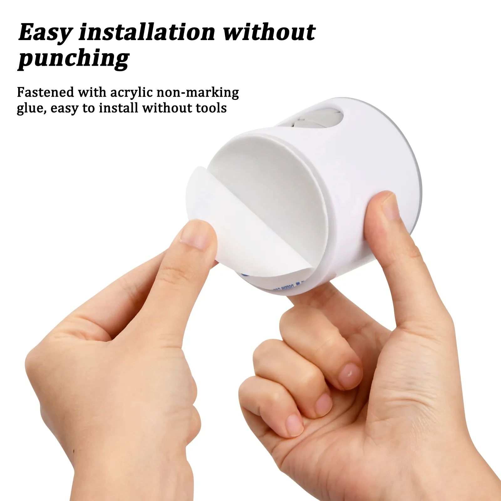 Настенный держатель для электрической зубной щетки 2 шт.