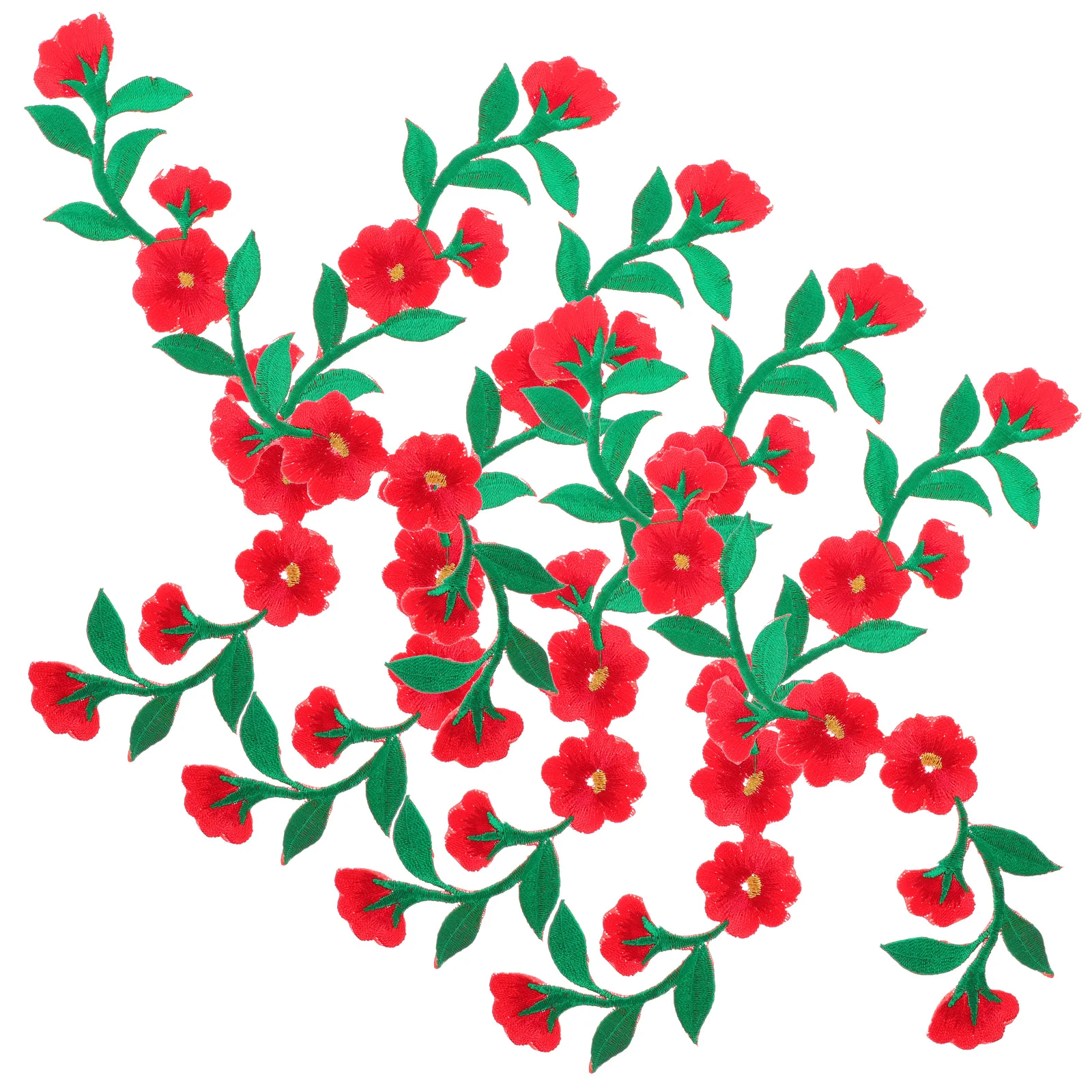 

6Pcs Sewing Clothes Clothes Patches Embroidered Patches Iron On Patch for Garments Clothes Decorate Crafts