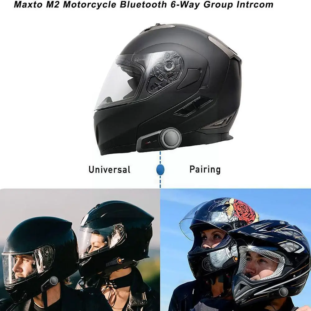 

Maxto M2 Motorcycle Helmet Casco Group Intercom 1000m Bluetooth With Fm Headphone Mp3 Compatible Headset Earphone 5.0 Any W1z3