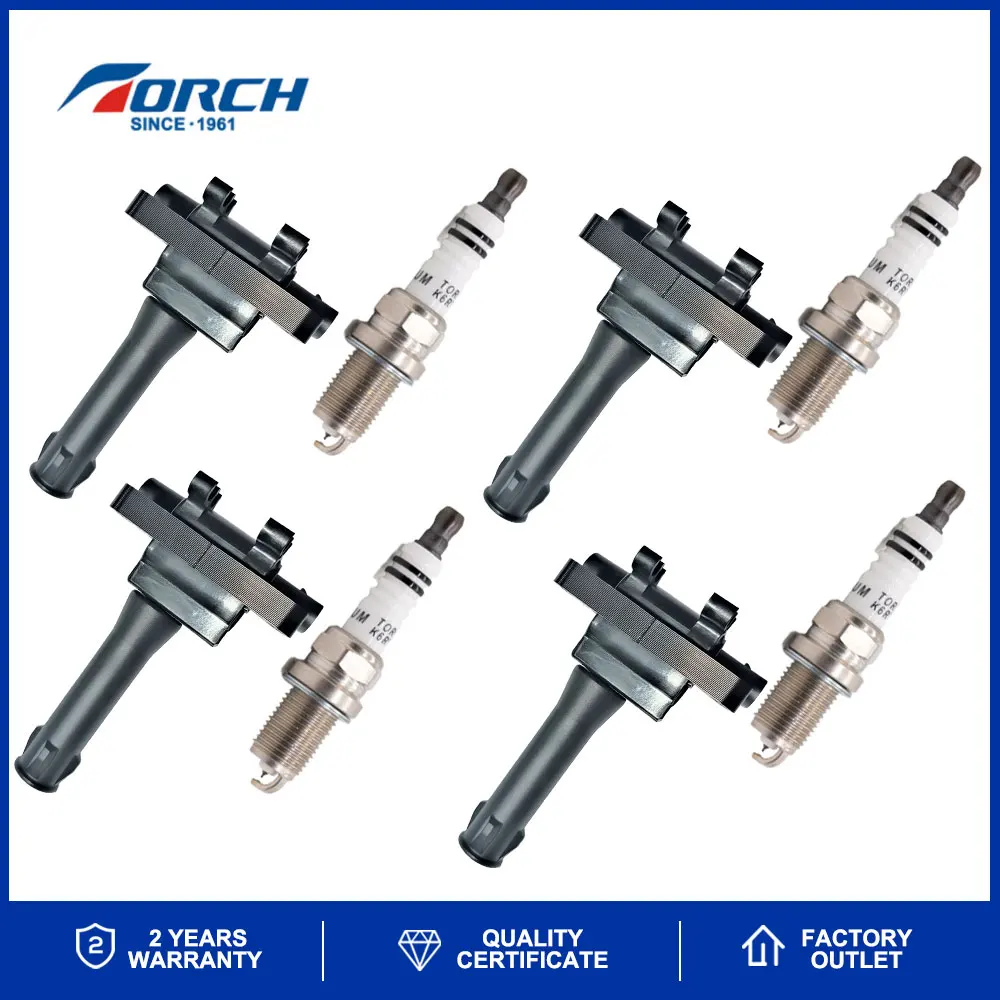 Катушка зажигания TEX20066 для NEC000120A, подходит для свечей зажигания Roewe 350 K6RTIP для свечей PFR6B BKR6E Denso IK20 IK20TT