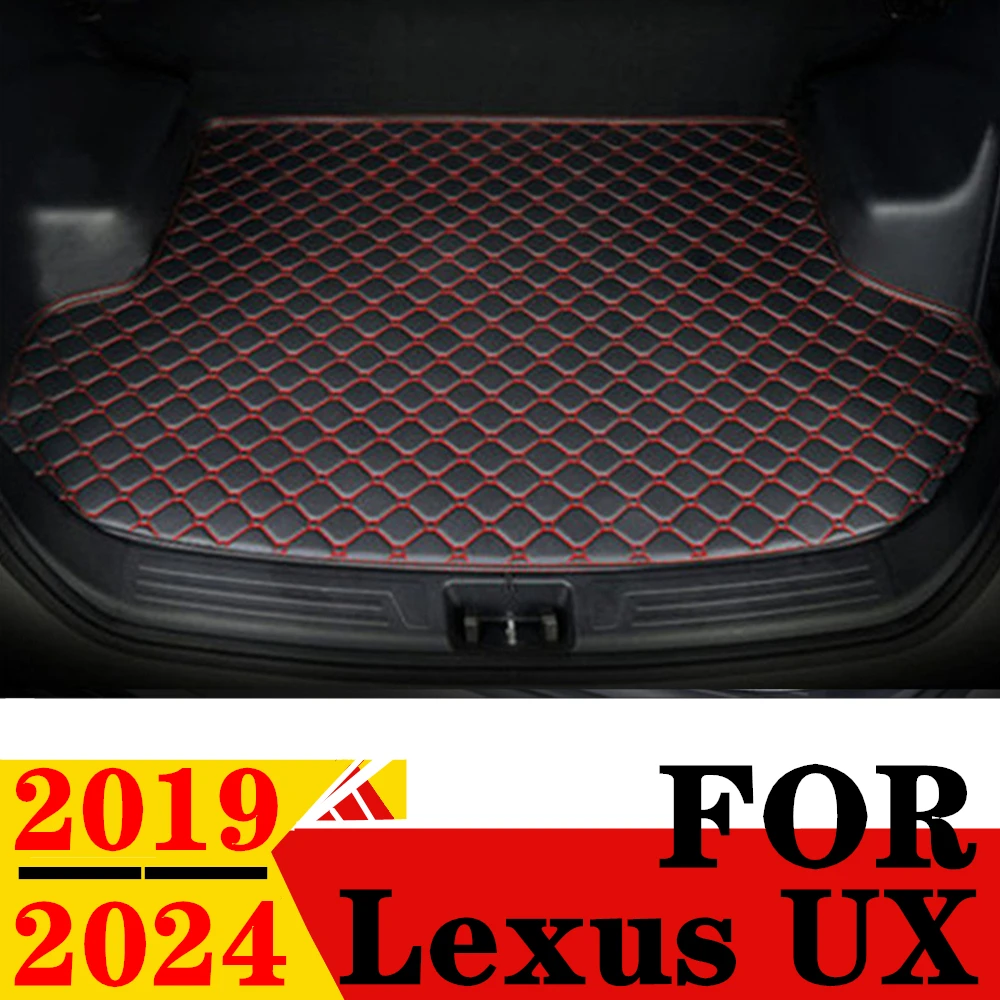 Коврик в багажник автомобиля для LEXUS UX Series 2024 2023 2022-2019 плоская боковая задняя
