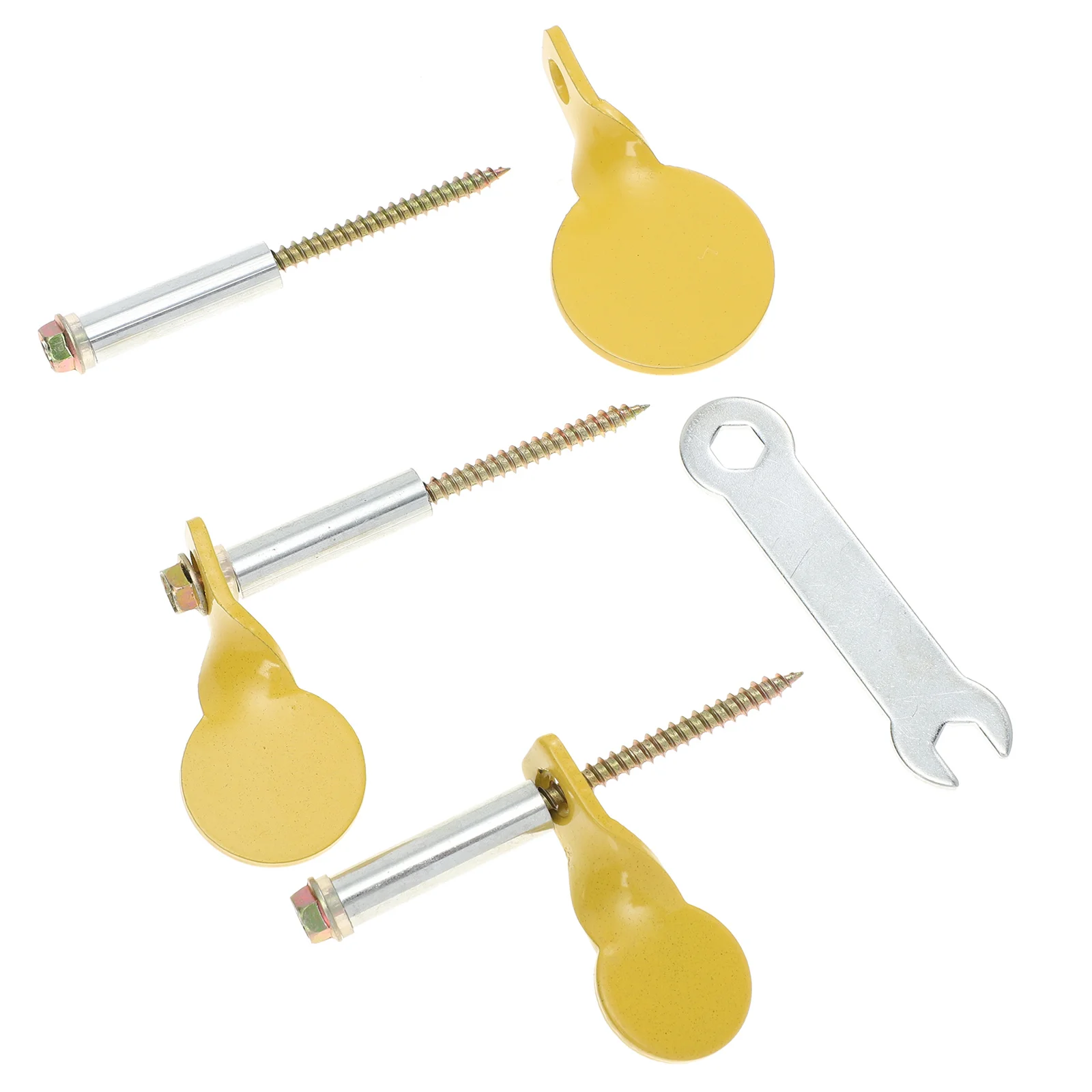 

1 Set Shooting Target Metal Durable Safe Nice Small Target Hanging Target for Slingshot