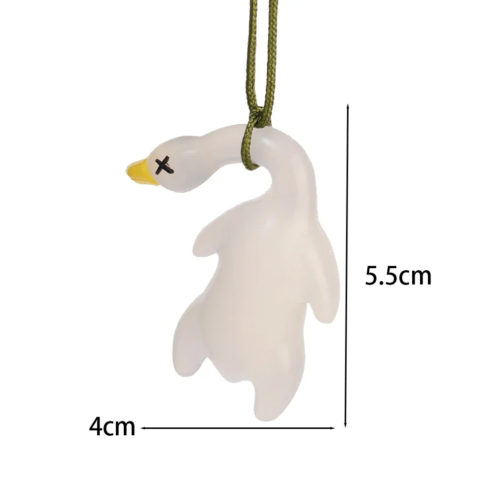 

Меняющая цвет жареная утка, автомобильный кулон, УФ-светочувствительный, забавные автомобильные аксессуары, мягкий клей, подвесной декор, украшение интерьера автомобиля