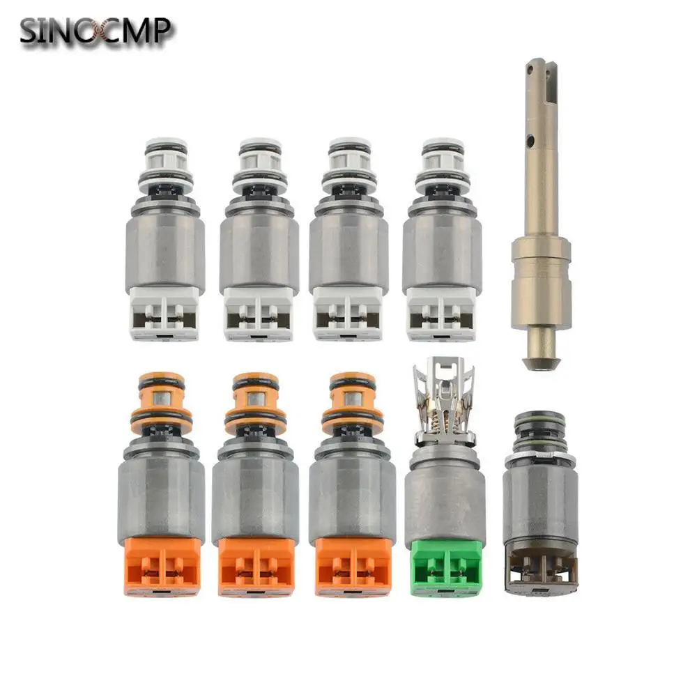 

Комплект соленоидов 8HP45 8HP45X 8HP70 8HP75X 8HP90 1087298388 Для BMW 1087 298 388 0501218796 0501218797 0501325143 0501219672 8-скоростной