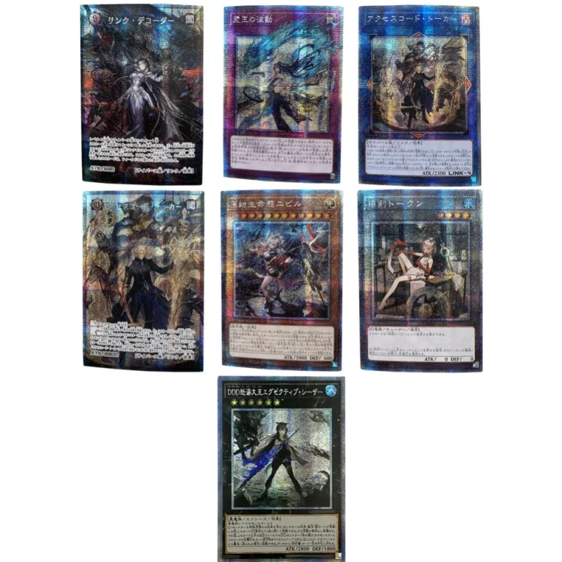 Arknights Ling Nian Ines Wisadel Młynar Texas Самодельная преломляющая флэш-карта Аниме