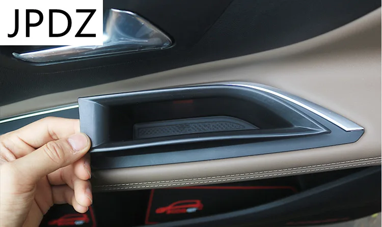 

Автомобильный контейнер, коробка для хранения для ручек входной двери, чехол для Peugeot 3008 GT 5008 2017 2018, контейнер-держатель, органайзер-лоток