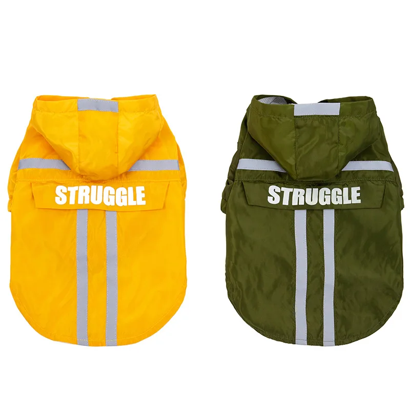 Дождевик для домашних животных водонепроницаемый дождевик собаки Тедди