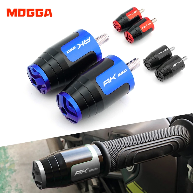 

1 Pair Handlebar Grip For KYMCO AK550 AK 550 2017 2018 2019 2020 Handle Bar Hand Grips End Plug Cover Cap Motorcycle Accessories