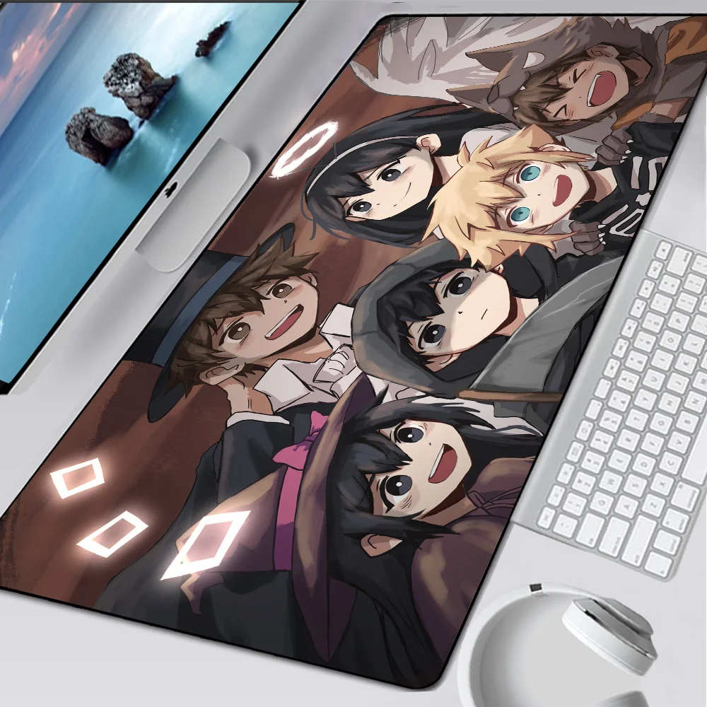 Большой игровой коврик для мыши Аниме Omori компьютерный геймерский ноутбука Mausepad